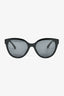 Pre-Loved Chanel™ Black 'Butterfly' Cat Eye Sunglasses
