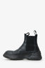 Christian Dior Black Calfskin D-racer Chelsea Boots Size 37
