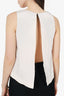 Tibi Black/White Beaded Sleeveless Dress Size 6