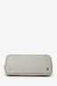 Burberry Taupe Leather Small Rocking Horse Tote Bag