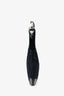 Gucci Black GG Canvas/Patent Leather Clip Hobo