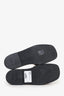 Pre-Loved Chanel™ Black Leather CC Chain Detail Sandals Size 37
