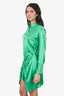 Sablyn Green Silk Mini Dress Size S