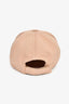 Miu Miu Pink/Green Canvas Logo Hat Size S