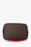 Louis Vuitton Brown/Red Monogram NeoNoé MM Bucket Bag