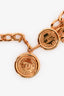 Pre-Loved Chanel™ 1996 Gold-tone Interlocking CC Logo Charm Waist Belt
