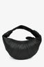 Lemaire Charcoal Leather Mini Fortune Croissant Bag