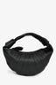 Lemaire Charcoal Leather Mini Fortune Croissant Bag