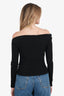 Reformation Black Off The Shoulder Top Size XS