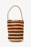 DÔEN Stripe Raffia Pia Bag