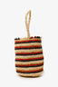 DÔEN Stripe Raffia Pia Bag
