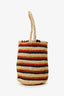 DÔEN Stripe Raffia Pia Bag