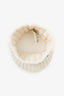 Fendi White Knit Hat