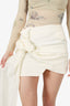 Jacquemus White Le Papier 'la Jupe Baccala' Mini Skirt Size 40