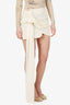 Jacquemus White Le Papier 'la Jupe Baccala' Mini Skirt Size 40
