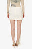 Jacquemus White Le Papier 'la Jupe Baccala' Mini Skirt Size 40