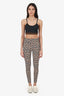 Burberry Brown Madden TB-Monogram Leggings Size M