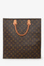 Louis Vuitton 2003 Monogram 'Sac Plat' Tote Bag