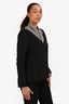 Veronica Beard Black Double Breasted Fitted Blazer Size 8