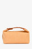 Hermès Orange Wool Small 'Bride-à-Brac' Square Pouch