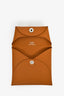 Hermès Gold Epsom Leather 'Calvi Duo' Coin Purse
