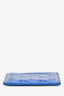 Goyard Blue Goyardine Leather 'Saint-Sulpice' Card Holder