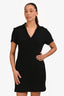 A.P.C Black Cotton Polo Midi Dress Size M