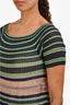 Missoni Navy/Pink Stripe Maxi Dress Size 42