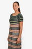 Missoni Navy/Pink Stripe Maxi Dress Size 42