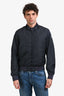 Moncler Navy Blue Nylon 'Reppe' Lightweight Rain Jacket Size 3 Mens