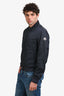 Moncler Navy Blue Nylon 'Reppe' Lightweight Rain Jacket Size 3 Mens