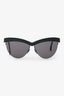 Alaia Black Cut-out Frame Cat-eye Sunglasses