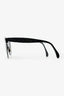 Alaia Black Cut-out Frame Cat-eye Sunglasses