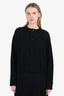 Sacai Black Wool Knit Cardigan Size 3
