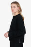 Sacai Black Wool Knit Cardigan Size 3