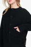 Sacai Black Wool Knit Cardigan Size 3