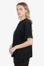 Brunello Cucinelli Black Beaded T-shirt Size M