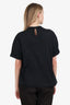 Brunello Cucinelli Black Beaded T-shirt Size M