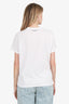 Stella McCartney White Crystal Embellished Star T-Shirt Size M