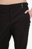 Brunello Cucinelli Black Beaded Trousers Size 12