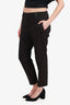 Brunello Cucinelli Black Beaded Trousers Size 12