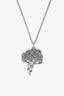 Gucci Silver Ghost Cloud Pendant Necklace