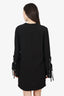 Derek Lam Black Midi Button Up Dress Size 6
