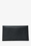Saint Laurent Black Leather 'Uptown' Clutch Bag
