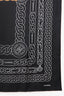 Pre-Loved Chanel™ Black Silk CC Logo Chain Print Scarf
