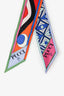 Emilio Pucci Multicolour Silk Printed Twilly