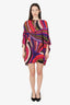 Emilio Pucci Multicolour Silk Printed Mini Dress Size U