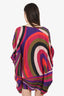 Emilio Pucci Multicolour Silk Printed Mini Dress Size U