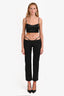 Miaou Black String Waist Trousers Size M