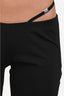 Miaou Black String Waist Trousers Size M